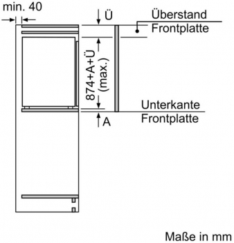 Bosch KIL 22 VFE0 Einbaukühlschrank